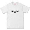 Spoty Design T-Shirt 3 Descend Pose - Heavy weight 250g White 