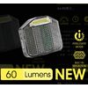 Moon Orcus Lite Bicyle front light with build-in reflector One Color