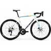 Merida Scultura 5000 2025 105Di2 Road Bike Teal/Pearl (Team Bahrain Victorious)