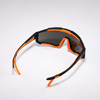 Altalist Kizuna JR Sports Eyewear Black Orange Frame Silver Mirror Lens
