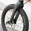 Aceoffix D10 18inch 355 10 speed Carbon Fork Folding Bike Matt Grey