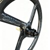 THIAB 4-Spoke Carbon Wheelset for Funxtron F16 16 inch 349 Marble Gloss